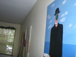 My Magritte Living Room